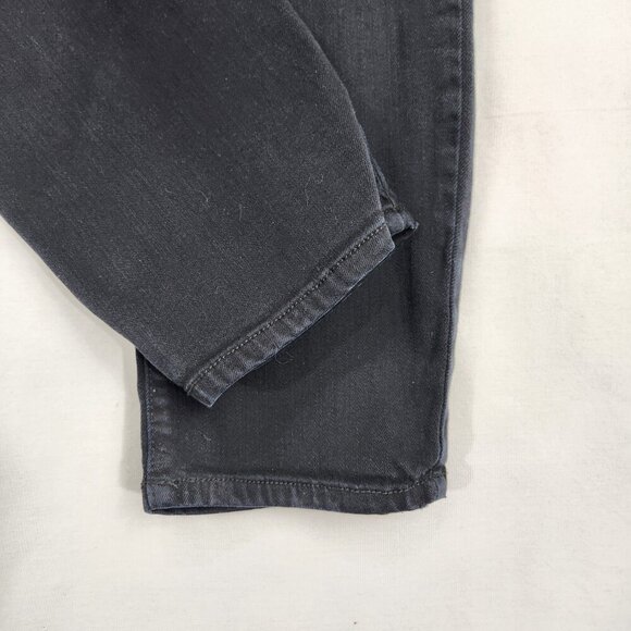 NYDJ Ami Skinny Leggings Denim Jeans Women's 12P Black Stretch Mid Rise Pants - Picture 5 of 12